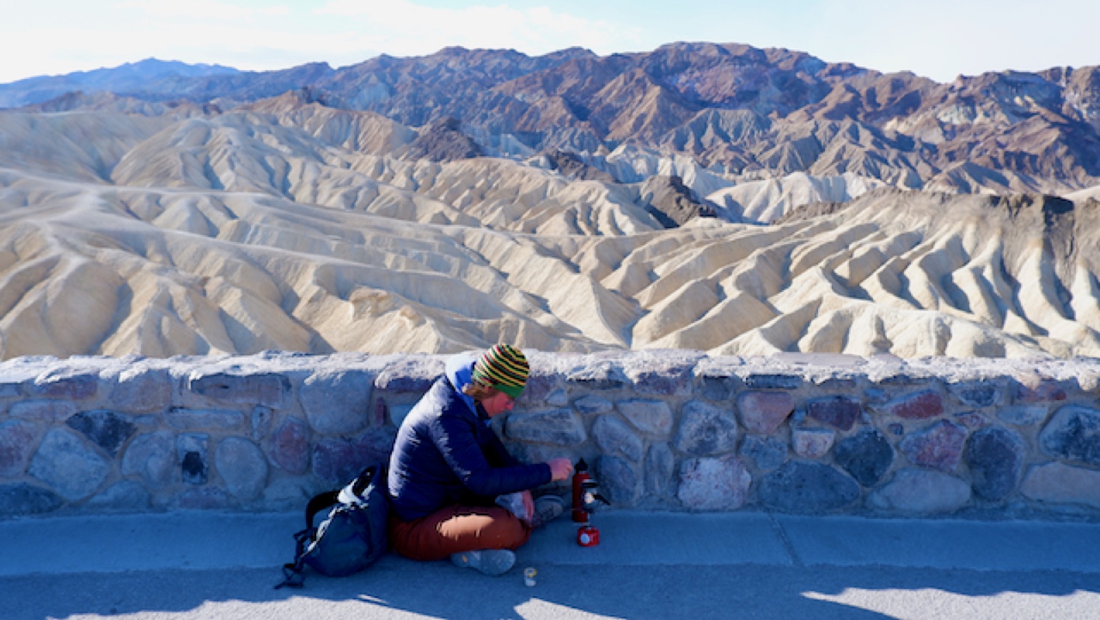 Coffee at Zabriskie&rsquo;s Point